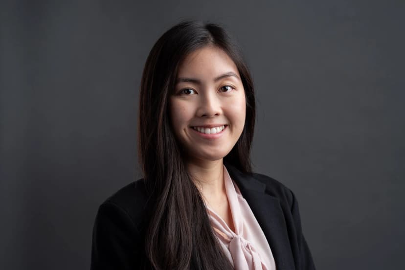 Professional corporate portrait with approachable expression