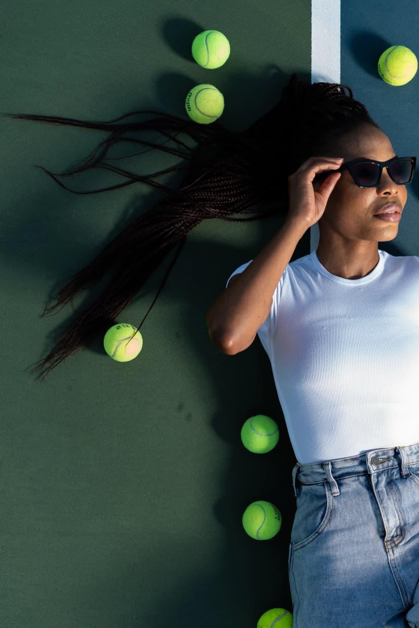 Brand photography with clean, modern aesthetic for digital marketing